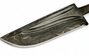 Клинок Голубь, сталь дамаск-долы Клинок Голубь, сталь дамаск-долы