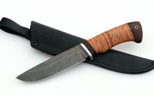 Нож Барракуда сталь ХВ-5, рукоять береста Нож Барракуда сталь ХВ-5, рукоять береста