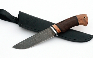 Нож Барракуда сталь ХВ-5, рукоять венге-карельская береза Нож Барракуда сталь ХВ-5, рукоять венге-карельская береза