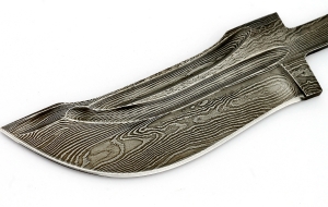 Клинок Ёж, сталь дамаск-долы Клинок Ёж, сталь дамаск-долы