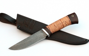 Нож Зяблик сталь ХВ-5, рукоять береста Нож Зяблик сталь ХВ-5, рукоять береста