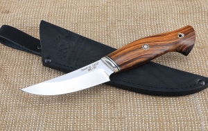 Нож Енисей сталь Sandvik 12C27, рукоять железное дерево  Нож Енисей сталь Sandvik 12C27, рукоять железное дерево