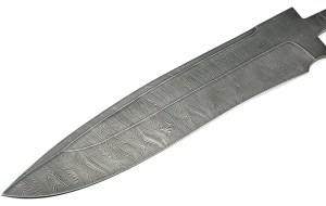 Клинок Медведь, сталь дамаск Клинок Медведь, сталь дамаск