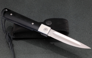 Нож складной Народа севера сталь Elmax накладки G10 черная с белой Нож складной Народа севера сталь Elmax накладки G10 черная с белой