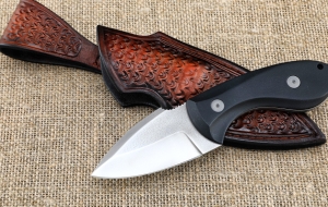 Нож Финт-2 Х12МФ акрил черный Нож Финт-2 Х12МФ акрил черный