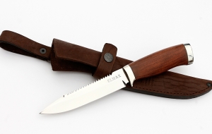 Нож Рыболов-1 сталь ELMAX, рукоять бубинга с литьем Нож Рыболов-1 сталь ELMAX, рукоять бубинга с литьем