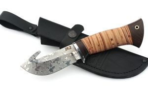 Нож Еж сталь D2, рукоять береста Нож Еж сталь D2, рукоять береста