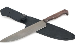 Кухонный нож Шеф №1 сталь Х12МФ, рукоять венге Кухонный нож Шеф №1 сталь Х12МФ, рукоять венге