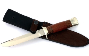 Нож Комбат-2 сталь ELMAX, рукоять бубинга, венге Нож Комбат-2 сталь ELMAX, рукоять бубинга, венге