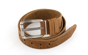 Ремень поясной "Охота" коричневый Ремень поясной "Охота" коричневый