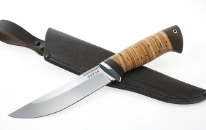 Нож Гриф сталь 95х18, рукоять береста Нож Гриф сталь 95х18, рукоять береста