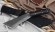 Нож НДК-17 сталь Х12МФ, цельнометаллический, рукоять черный граб